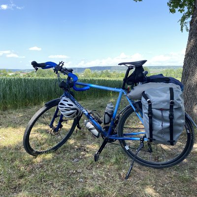 Eines meiner selbstgebauten Fahrräder – Ritchey Outback Reiserad, aufgebaut und eingestellt von Jan-Erik Kudzus